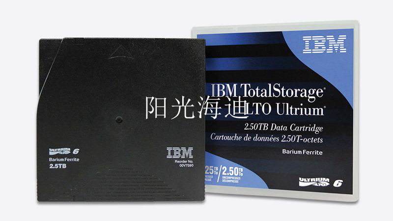 IBM LTO Ultrium 6 data cartridge 00V7590