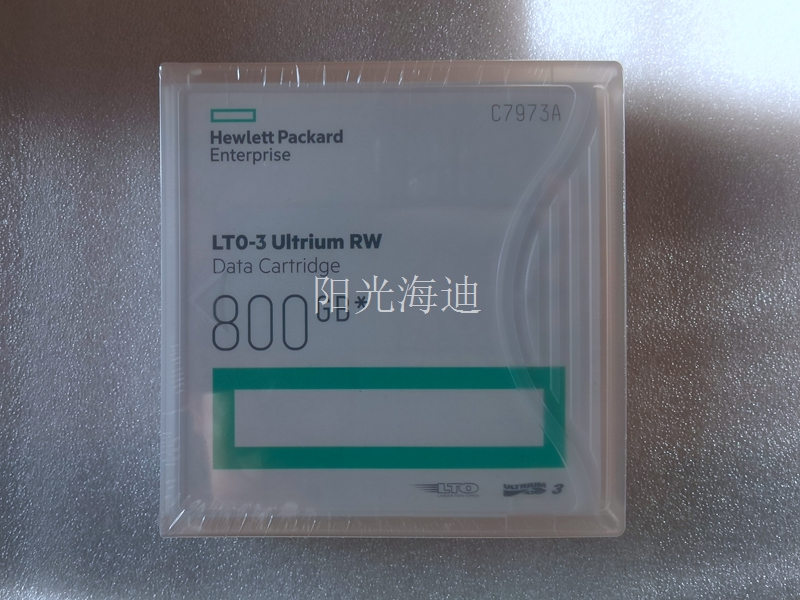 HPE HP  LTO-3 Ultrium RW Data Cartridge C7973A